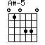 A#-5