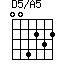 D5/A5