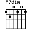 F7dim