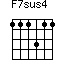 F7sus4