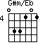 G#m/Eb