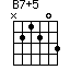 B7+5