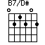 B7/D#