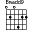 Bmadd9