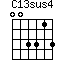 C13sus4