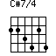 C#7/4