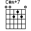 C#m+7