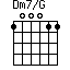 Dm7/G