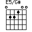 E5/G#