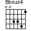 Bbsus4