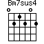 Bm7sus4