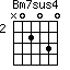 Bm7sus4