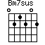 Bm7sus