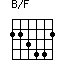 B/F