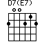 D7(E7)