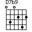 D7b9