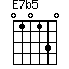 E7b5
