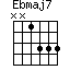 Ebmaj7