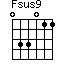 Fsus9