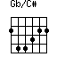 Gb/C#