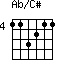 Ab/C#