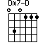 Dm7-D
