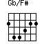 Gb/F#