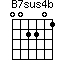 B7sus4b