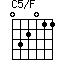 C5/F