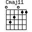 Cmaj11