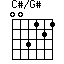 C#/G#