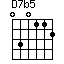 D7b5