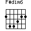 F#dim6