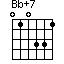 Bb+7