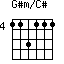 G#m/C#