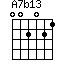 A7(b13)