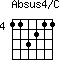 Absus4/C