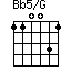 Bb5/G