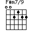 F#m7/9
