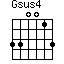 G(sus4)
