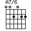 A7/6
