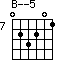 B--5