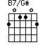 B7/G#