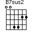 B7sus2