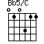 Bb5/C