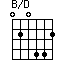 B/D