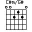 C#m/G#