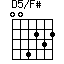 D5/F#