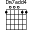 Dm7add4