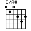 D/A#